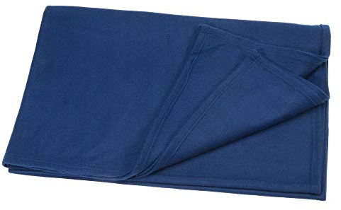 Holthaus Medical Wolldecke Decke Wärmedecke Erste-Hilfe, 140x200cm, blau, waschbar