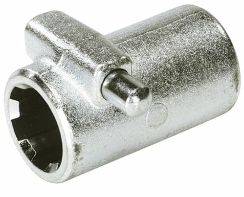 AMA Douille cannelée Prise de Force 1 3/8 Z6 L 80 avec Poussoir