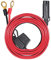 SPARKING 1,8 m langes Ringkabelschuh-Kabel – SAE auf O-Ring-Kabelbaum, Schnellverbindung/Trennmontage, 10 A Sicherung (1,8 m)
