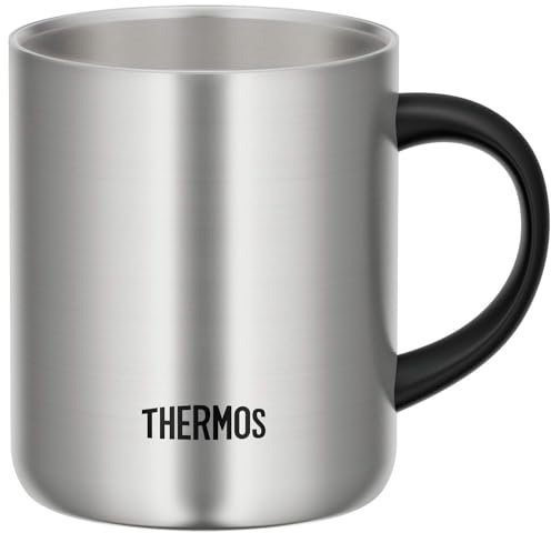 Thermos JDG-350 S - Taza aislada al vacío, 350 ml, acero inoxidable
