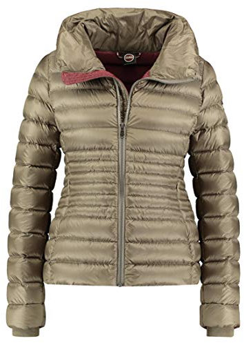 Colmar Damen Daunenjacke-2253R Daunenjacke, Matcha-Dark Steel, 46
