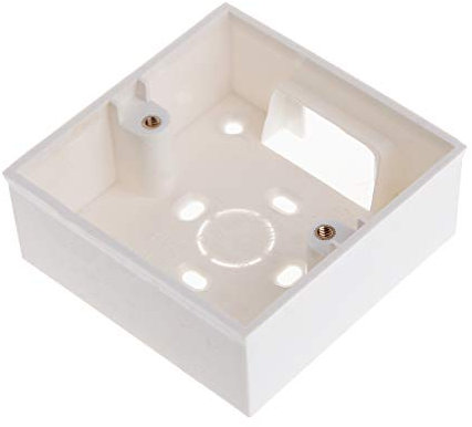 FATTERYU 86X86 - Cassetta per montaggio a parete in PVC per interruttore Socket Base