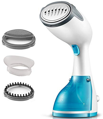 Plancha De Vapor De 1100 Vatios - Plancha Ropa Vapor Vertical Para El Hogar Y Los Viajes Apagado Automático Tanque De Agua De Alta Capacidad De 260 Ml Azul