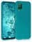 kwmobile Custodia Compatibile con Huawei P40 Lite Cover - Back Case per Smartphone in Silicone TPU - Protezione Gommata - petrolio matt