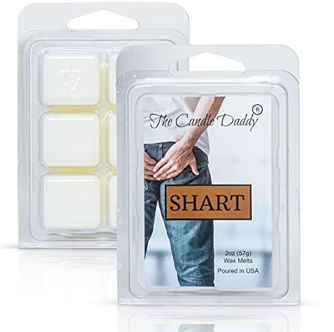 The Candle Daddy Shart – Schrecklicher nasser Furzgeruch – maximaler Duftwachs – 1 Packung – 6 Würfel, lustiges Geschenk für ihn, sie, beste Freundin, BFF, Witz, Kot, geteiltes Aroma