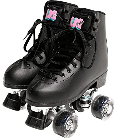 Flamingueo Rollschuhe - Roller Skates, Rollschuhe Damen, Räder 82A, Roller Erwachsene, Rollerskates Damen, Rollschuhe Herren, Größe 38 EU