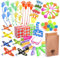 Magicat Mitgebsel Kindergeburtstag Party Set I 102 Teile I Mitgebsel Weihnachten I Give Aways Silvester Party Spiele Spielzeug I Party Gadgets für Kinder – Geschenkideen Jungen & Mädchen