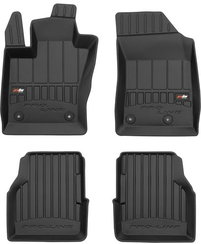 MOTOS Gummimatten Auto Fussmatte passend für Jeep Compass II ab 2016 Verbessern Sie Ihren Reisekomfort mit Antirutschmatte Auto 3D- Allwetter fußmatten Auto, Schutz vor Verschmutzung