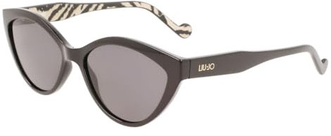 Liu Jo LJ761S Occhiali da Sole, 001 Black, 56 Unisex-Adulto