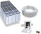 Warmwasser Trockenestrich Fußbodenheizung HoWaTech DRY Komplett Set 5/10m² Dämmplatte 30mm EPS WLG 035 DEO und Multibox RTL, Heizfläche:10.00m²