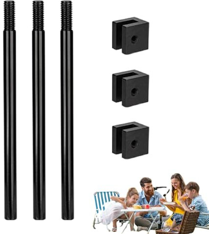 Outdoor Cooking Tripod | Adjustable & Detachable Portable Camping Tripod | Camping Kitchen Accessories, Telescoping Camping Tripod Grill, Tripod Campfire Grill Rack for Cooking Over Fire