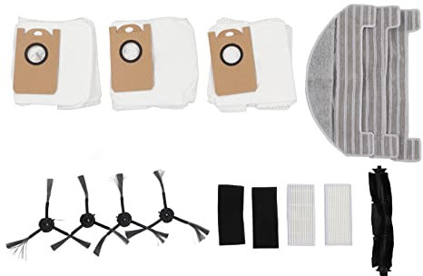 BTCKFC Sweeping Machine Brush Replacement Filter Screen Dust Bag Side Brushes Sweeper Accessories