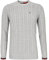 Tommy Hilfiger Round Neck Cable Knit Sweater, Grey Heather, M