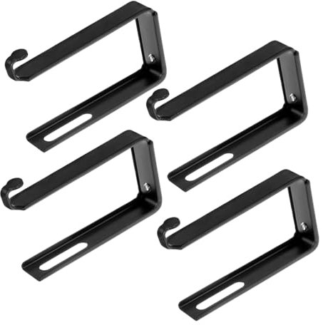SOESFOUFU 4stücke Türhaken Für Schranktüren Verstellbar Für Kabinen Huteaufhänger Spiegelhaken Leicht Zu Montieren Für Home Office Und Zuhause