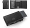 YESIIW Portefeuille pour homme avec poche pour pièces de monnaie et blocage RFID, porte-cartes pop-up pour homme avec pince à billets, portefeuille fin pour homme noir, Noir , Slim, Minimaliste