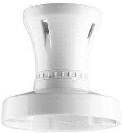 Tabanzhe E27 Light Bulb Socket Holder E27 Screw Lamp Base Socket Converter Wall Light Bulb Holder for Ceiling Pendant Edison Screw Fitting(Straight Socket)