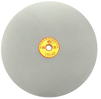 Sourcingmap 250mm 10-inch Grit 1000 Diamond Coated Flat Lap Disk Wheel Grinding Sanding Disc