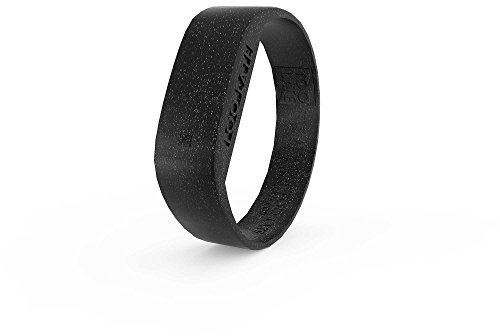 too 2 late Unisex Erwachsene Analog-Digital Uhr mit Silikon Armband LED Glitter Black S