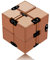 Funxim Infinity Cube, Unendlicher Würfel Spielzeug, Magic Unendlicher Flip Würfel Dekompression Spielzeug, Tötungs Zeit Zappeln Spielwaren Stressabbau Würfel (Gold)