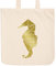 JUNIWORDS Jutebeutel in hellen Pastellfarben - Origami Vogel - Tasche: Natur - Schrift: Gold