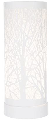 Innovative Aroma Touch Lamp | Colour: White | Oil and Wax melt Fragrance Burner | Size: 10cm*26cm | 3 Light Settings