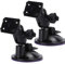 fasient Staffa GPS per Auto, 360 Gradi Regolabile HD-H3041 65mm 2 Pezzi Navigatore GPS per Auto Registratore di Guida Staffa per Ventosa sottovuoto Supporto per Telecamera per Parabrezza(Black)