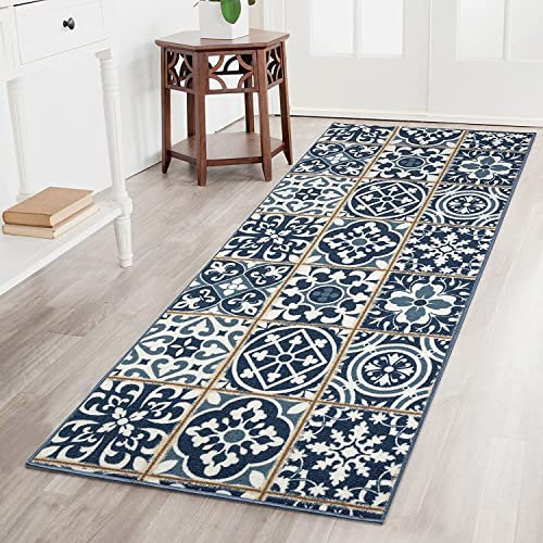 Floordirekt Teppichläufer Swansea - Läufer für Küche, Flur & Wohnraum - Feinschlingen Teppich - rutschfest & antistatisch - Küchenläufer Flurteppich Flurläufer (80 x 450 cm)