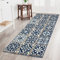 Floordirekt Teppichläufer Swansea - Läufer für Küche, Flur & Wohnraum - Feinschlingen Teppich - rutschfest & antistatisch - Küchenläufer Flurteppich Flurläufer (80 x 450 cm)