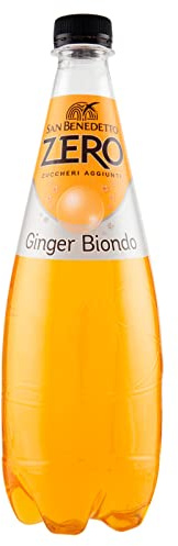 Ginger biondo zero bevanda 6 x 1.5l Ingwer-Aperitif alkoholfrei PET bitter | Bibita frizzante senza zucchero, erfrischender Geschmack per aperitivo e mix drink, Gesamtnettogewicht 9 L