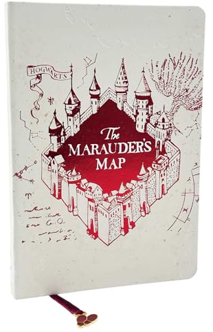 Harry Potter: Marauder's Map Journal with Ribbon Charm