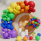 Verschiedene Party-Luftballons, 114 Stück, Regenbogen-Ballon-Girlanden-Bogen-Set, 5/10/12/18 Zoll, verschiedene Größen, matte Latexballons für Hochzeit, Abschlussfeier, Geburtstagsfeier, Babyparty,
