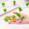 Radiergummi,Radiergummi Kinder Set Kaktus Radiergummi Set,Mitbringsel Kindergeburtstag Posten,Radiergummi set,Radiergummi Lustig,Neuheit kleine Radier,Für Kinder Schulbedarf Schreibwaren