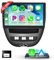 Autoradio Carplay da 10,1 pollici per Citroen C1/Toyota Aygo/Peugeot 107, Podofo Touch Screen Android 2G+64G con Carplay Wireless Android Auto, Bluetooth/GPS/WiFi/FM/RDS/HiFi/USB/Comandi al Volante