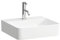 Laufen VAL Handwaschbecken, 1 Hahnloch, mit Überlauf, 450x420mm, H815281, Farbe: Weiß