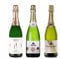 Dry Drinker's Divine Effervescence | Alcohol Free | Sparkling Wine Collection | 0.0% ABV | 3 X 750ml Bottles