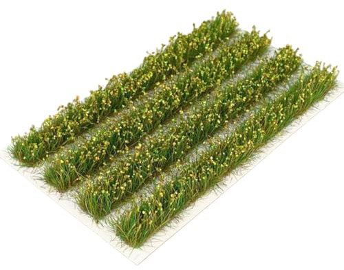 NHPY Modellbau bäume,Modellbau Gras,Diorama Modellbau,Modellbau moos,Puppenhaus Pflanzen,Miniatur Static Grass Tuft Bäume Bush für Mini Garten Dekoration Modelleisenbahn Geländebau