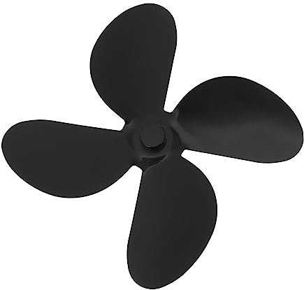 TOPBATHY 3 Sets Wärmebetriebener Kaminofen-lüfter-zubehör Lüfter Aus Aluminiumlegierung Für Verbesserten Komfort