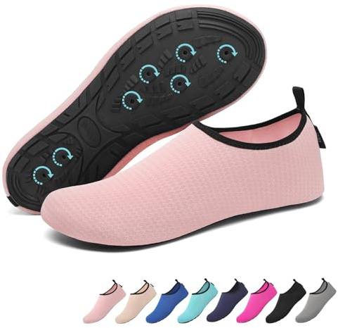 SAGUARO Chaussures Aquatiques Homme Femme - Séchage Rapide avec 7 Trous de Drainage GR.36-47