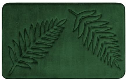 F Fityle Tapis de Bain Absorbant pour Salle de Douche Moderne, Vert