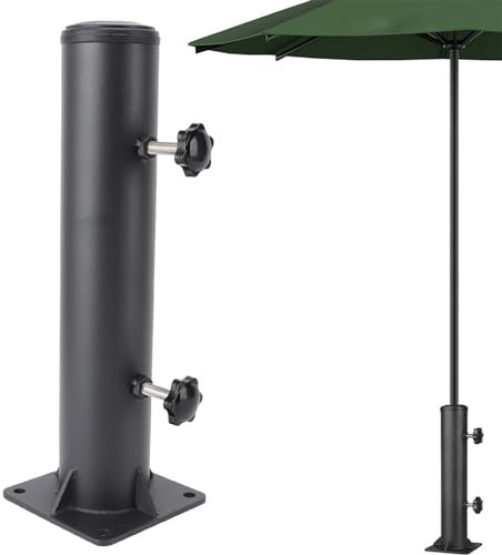 PerGar Base de Parasol Lestée, Support de Base de Parasol, Support de Parasol de Table, Support de Parasol de Terrasse Extérieure, Base Robuste pour Table de Patio, Balcon