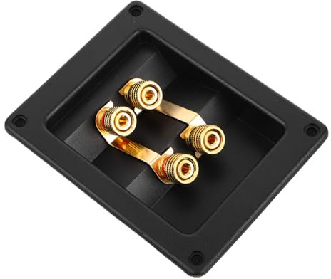 Hemobllo wasserdichte Audio Anschlussdose HiFi Lautsprecher Verteilerbox Für Präzises Kabelsplitten Reduzierte Störsignale Kompatibel Mit Camper Wohnmobil Und Boot Robuste Verbindungskabelb