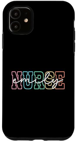 Personalized Name Nurse Emily Case for iPhone 11