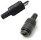 Lot de 10 connecteurs de haut-parleur DIN à 2 broches pour systèmes audio HiFi (mâle + femelle)