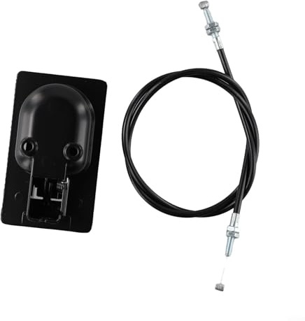 Jotekonoby Gartenstuhl-Liegestuhl-Griff-Ersatzteile, schwarze Aluminium-Legierung, Kabelsystem für Gartenliege, Möbel, Positionskontroll-Mechanismus