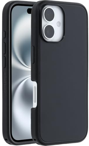 OtterBox Symmetry MagSafe Case for iPhone 16, Black | Shockproof, Drop-Proof, Protective Thin Case, 3x Tested to Military Standard, No Retail Packaging
