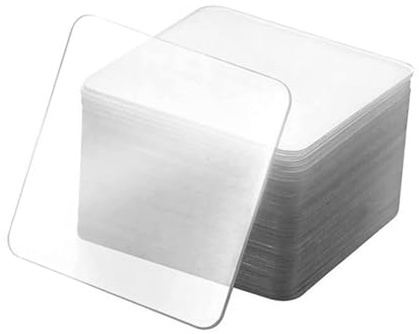 Gogogmee 30 Pièces Ruban Adhésif Nano Réutilisable Et Double Face Pour Montage Carré Autocollants Multifonctionnels Pour Décoration Murale Et Bricolage Intérieur