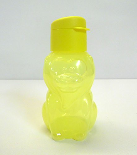 TUPPERWARE EcoEasy - Botella ecológica para niños, 350 ml, en forma de león, color amarillo