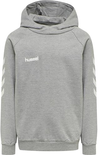 hummel Cotton Hoody Kids Grau, 14 (164) Kinder