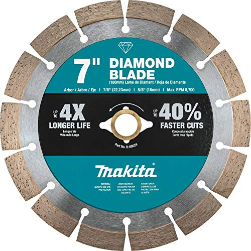 Makita B-69624 7 Diamond Blade, Segmented, General Purpose