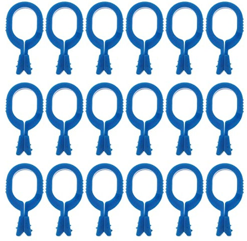 UPKOCH 20 Stück Handtuchclips Kunststoff Sockenclips Wäscheklammern Mehrzweck Multifunktional Badetuch Geschirrtuch Socken Klammern Halter Waschküche Zuhause Hotel Zufällige Farbe
